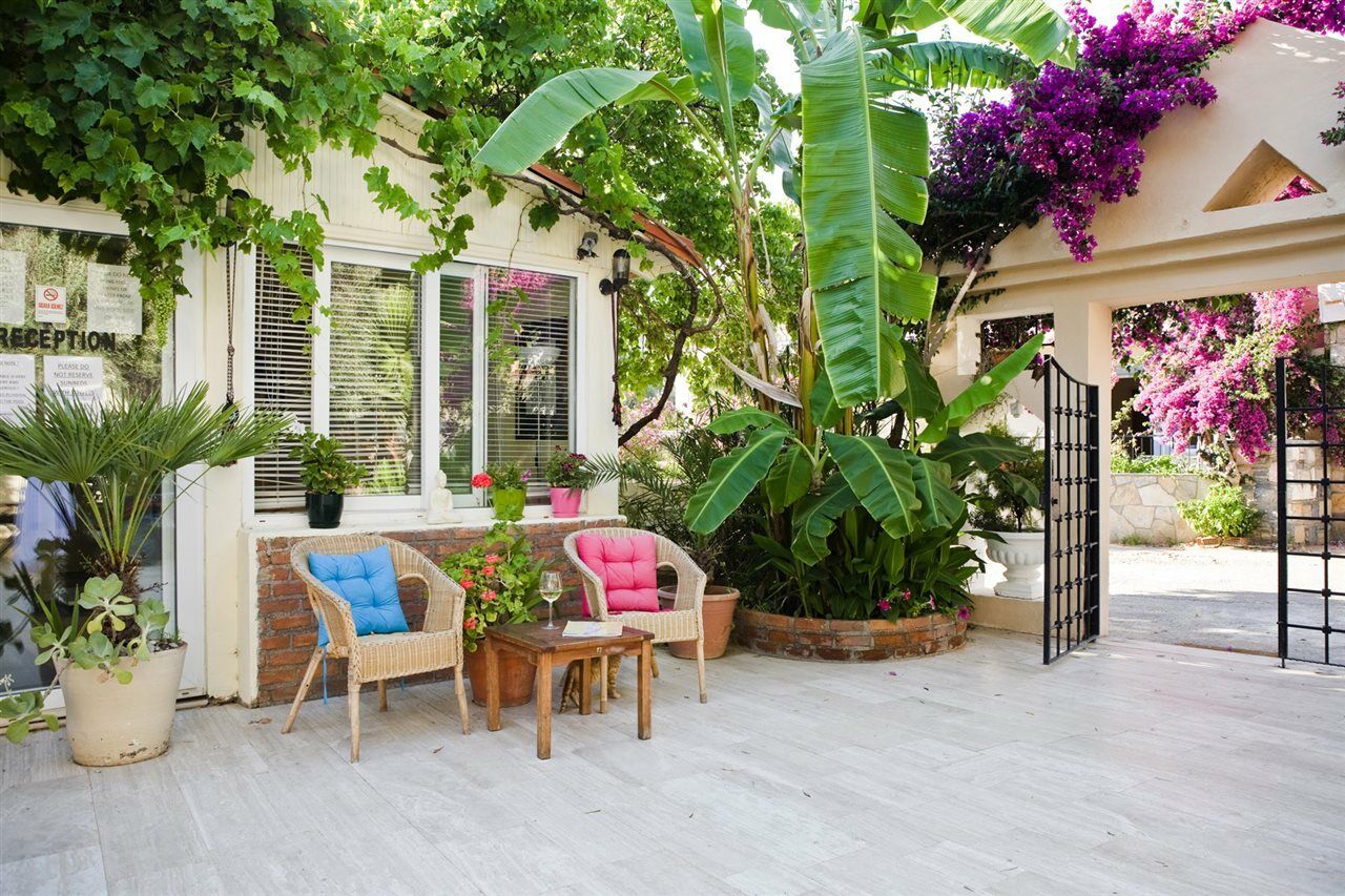 Merve Apartments, Your Home From Home In Central Bodrum, Street Cats Frequent The Property, Not All Apartments Have Balconies , Ground Floor Have Terrace With Table And Chairs Buitenkant foto